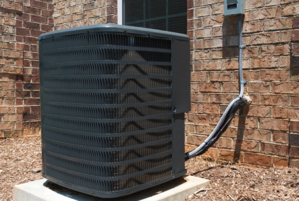 air conditioning unit outside of home